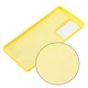 Силіконовий (TPU) чохол Deexe Silicone Case для Samsung Galaxy S21 Ultra - Yellow - зображення 3