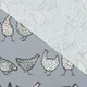 Скатерть с акриловой пропиткой Digital Print Chicken TT164617 100x140 - изображение 3
