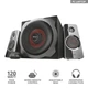 Trust Акустическая система (Колонки) 2.1 GXT 38 Tytan Ultimate Bass Speaker Set BLACK - изображение 8