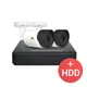 2.0MP Набор для улицы AHD-23 2xCAM + 1xDVR + HDD - изображение 1