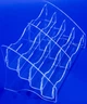 Визитница PlasticMarket 4 яруса на 8 комплектов (PP-138) - изображение 2