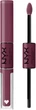 Pomadka w płynie NYX Professional Makeup Shine Loud 09 Make It Work 2x3.4 ml (800897207274) - obraz 1