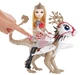 Лялька Mattel Еппл Вайт Ігри Драконів Ever After High Dragon Games Apple White Doll and Braebyrn Dragon DKM76 - зображення 6