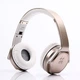 Бездротові Bluetooth навушники-колонки 2 в 1 SODO MH3 Gold - изображение 1
