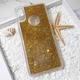 Чехол Glitter для Xiaomi Redmi S2 Бампер Жидкий блеск Золотой - изображение 2