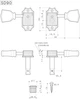 Колки Gotoh SD90-SL Gold (SD90-SL GG) - изображение 2