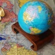 Гиро-глобус Solar Globe Mova Политическая карта Мира 11,4 см (MG-45-BOE) - изображение 4