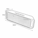 Акустична система UKC портативна колонка Megabass A2DP Stereo Bluetooth USB FM 20см Зелено-чорна (SC-208-3) - зображення 6