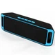Акустична система UKC портативна колонка Megabass A2DP Stereo Bluetooth USB FM 20см Синьо-чорна (SC-208-4) - зображення 3