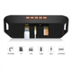 Акустическая система UKC портативная колонка Megabass A2DP Stereo Bluetooth USB FM 20см Оранжево-черная (SC-208-2) - изображение 5