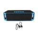 Акустична система UKC портативна колонка Megabass A2DP Stereo Bluetooth USB FM 20см Синьо-чорна (SC-208-4) - зображення 10