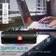 Портативная акустическая колонка T&G с LED-подсветкой и шнурком для переноски Bluetooth 10Вт Черная (TG157stereo-01) - изображение 3