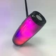 Портативная акустическая колонка T&G с LED-подсветкой и шнурком для переноски Bluetooth 10Вт Черная (TG157stereo-01) - изображение 8