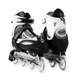 Роликові ковзани Scale Sports Black 41-44 - зображення 1