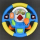 Детская музыкальная игрушка Baby Team Руль свет звук песни стихи украинская озвучка (GS - 100431) - зображення 2