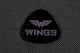 Валіза Wings 6802 середня на 4 колесах Сіра (Vt00029) - изображение 4