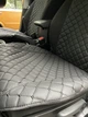 Накидки из эко-кожи (комплект) AMI.AUTO на сиденья Toyota Avalon V XX50 черные - изображение 2