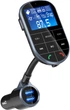 FM-трансмиттер Protech Car MP3 Player 3 х USB/ AUX BC37 Black (BC-3700) - изображение 2