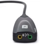 Звуковая карта Protech Steel Sound USB Audio Adapter 5Hv2 7.1 3D Black (PA-5271) - изображение 4
