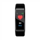Фітнес браслет Smart Band MX ID115 Plus Тонометр (Color Screen) Чорний (SBID115PB) - зображення 2