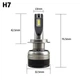 LED лампы головного света H7 F16D16 COB Canbus Hyundai Tucson Mistra KIA Forte Sedona Carnival 9000Lm 80Watt - изображение 8