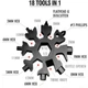 Мультитул отвертка снежинка SNOW FLAKE WRENCH TOOL - изображение 2