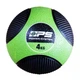Медичний м'яч (медбол) Ball Power System PS-4134 4 кг чорний/зелений - зображення 1