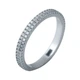 Серебряное кольцо SilverLine с фианитами (2038450) 18 размер - зображення 1