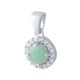 Серебряная подвеска с изумрудом 0.686ct (2042327) - изображение 4