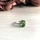 Серебряное кольцо с Султанит султанитом 4.125ct, вес изделия 2,75 гр (1948583) - изображение 2