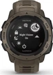 Умные часы Garmin Instinct Tactical Brown (010-02064-71); 0.9" (128x128) TFT / 16 MБ встроенной / Bluetooth 4.0 / GPS, GLONASS, Galileo / до 14 дней / 10 ATM / 45 х 45 х 15.3 мм, 52 г / коричневый - изображение 6