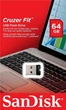 Флеш-накопитель USB 64GB SanDisk Cruzer Fit (SDCZ33-064G-G35) - изображение 4