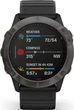Розумні годинник Garmin Fenix 6X Pro Sapphire Carbon Grey DLC with Black Band (010-02157-11); 1.4" (280x280) TFT / 32 ГБ вбудованої / Bluetooth 4.0 / Wi-Fi, GPS, GLONASS, NFC / до 21 дня / 10 ATM / 51 х 51 х 14.9 мм, 93 г / чорний - зображення 2
