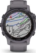 Смарт-часы Garmin Fenix 6S Pro Solar Edition Amethyst Steel with Shale Gray Band (010-02409-15); 1.2" (240x240) MIP / 32 ГБ встроенной / Bluetooth 4.0 / Wi-Fi, GPS, GLONASS / до 9 дней / 10 ATM / 42 х 42 х 13.8 мм, 61 г / серый - изображение 4
