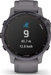 Смарт-часы Garmin Fenix 6S Pro Solar Edition Amethyst Steel with Shale Gray Band (010-02409-15); 1.2" (240x240) MIP / 32 ГБ встроенной / Bluetooth 4.0 / Wi-Fi, GPS, GLONASS / до 9 дней / 10 ATM / 42 х 42 х 13.8 мм, 61 г / серый - изображение 5