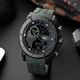 Наручні годинники Sanda 6012 Green-Black - зображення 2