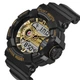 Наручний годинник AlexMosh чоловічі Sanda Black-Gold (89304) - зображення 1