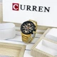 Мужские наручные часы 8336 Gold-Black Curren 000319836 - изображение 3
