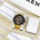 Мужские наручные часы 8336 Gold-Black Curren 000319836 - изображение 5