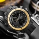 Наручні годинники Sanda 6012 Black-Gold - зображення 2