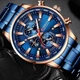Мужские часы Curren 8351 Blue-Cuprum (A-041182) - изображение 3