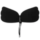 Силіконовий бюстгальтер невидимка Fly Bra Invisible Bra Флай Бра чорний A - зображення 3