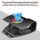 Охлаждающая подставка для ноутбука Promate FrostBase Black (frostbase.black) - изображение 2