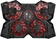 Охлаждающая подставка для ноутбука Promate AirBase-3 Black (airbase-3.black) - изображение 2