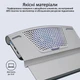 Охлаждающая подставка для ноутбука Promate AirBase-6 Grey (airbase-6.grey) - изображение 5