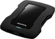 Dysk twardy ADATA Durable HD330 1TB AHD330-1TU31-CBK 2.5" USB 3.1 Zewnętrzny Czarny - obraz 3