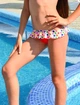 Детские плавки с воланами Keyzi Maja slip R 92 Красный - изображение 2