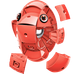 Geomag KOR Pantone Red | Магнитный конструктор Геомаг Кор красный PF.800.676.00 - изображение 9