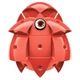 Geomag KOR Pantone Red | Магнитный конструктор Геомаг Кор красный PF.800.676.00 - изображение 4