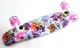 Скейт Penny Board "Fish" Graffity. Светящиеся колеса. - изображение 4